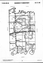 Monroe County Map Image 010, Monroe and Ralls Counties 1991